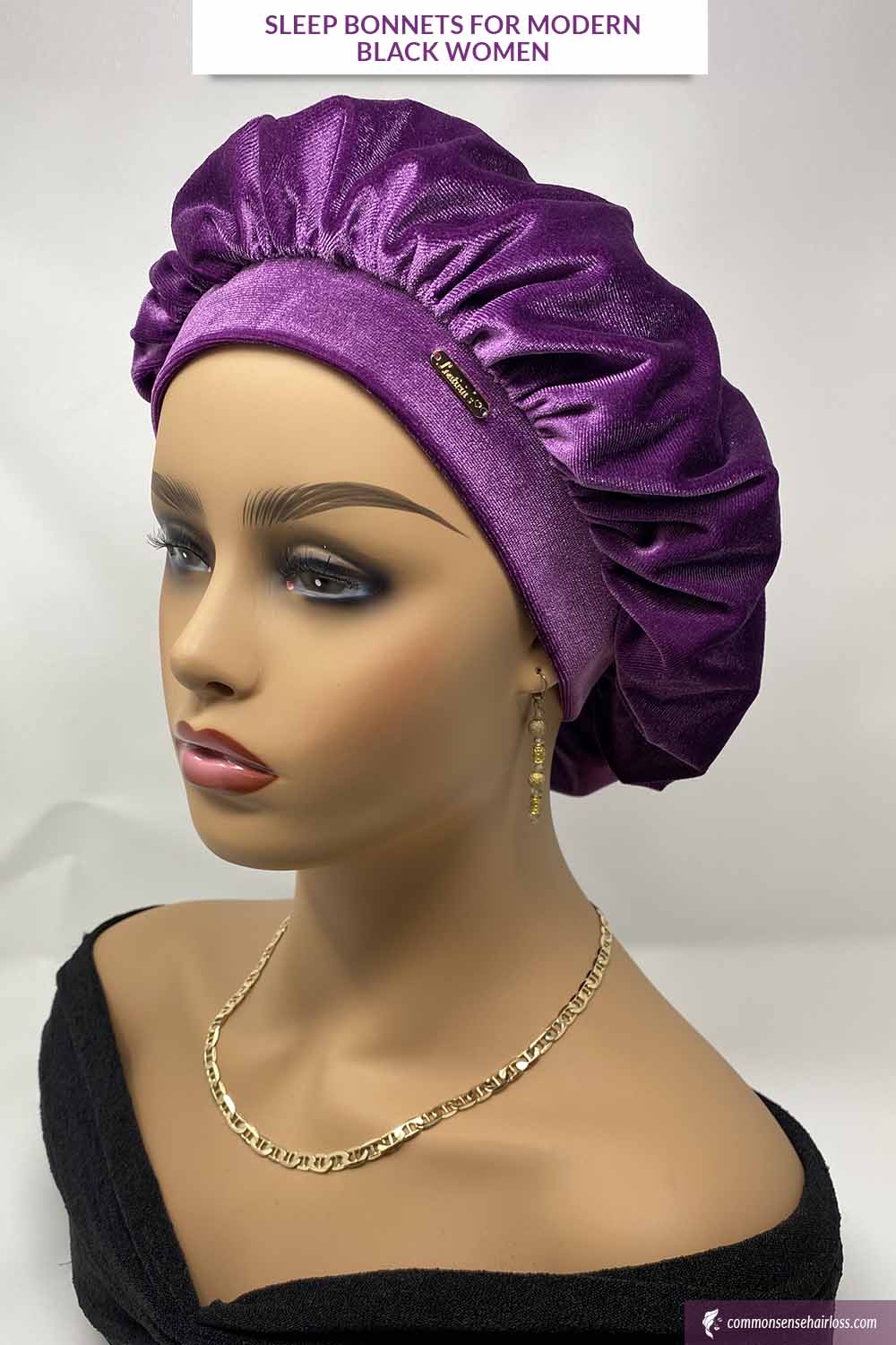 Sleep Bonnets For Modern Black Women Common Sense Hair Loss