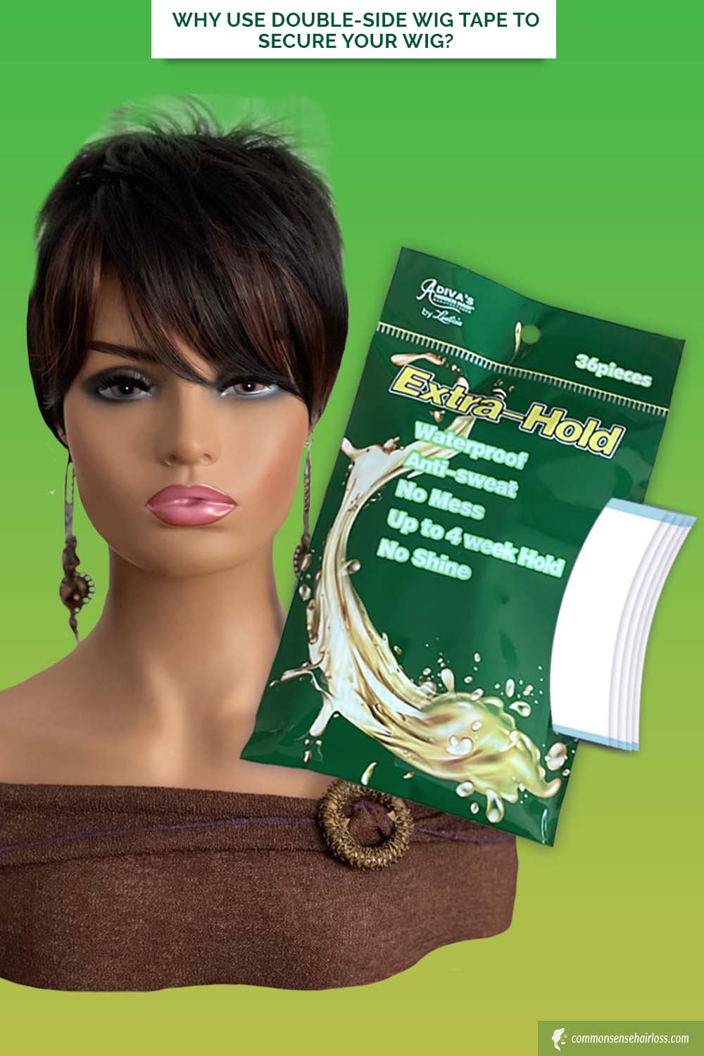 Why Use Double-Sided Wig Tape To Secure Your Wig?