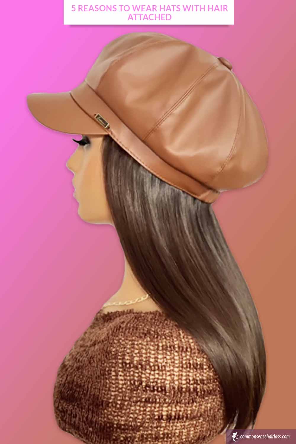 5 Reasons To Wear Hats With Hair Attached